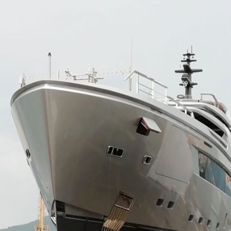 ispezione ancora yacht