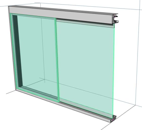 porta a pantografo elettrica
